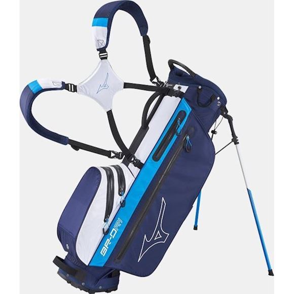 Picture of Mizuno BR-DRI Waterproof Stand Bag 2024 - Navy/Blue