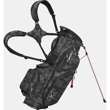 Picture of Mizuno BR-DX Stand Bag 2024 - Black Camo/Copper