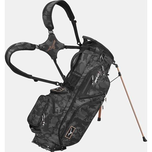 Picture of Mizuno BR-DX Stand Bag 2024 - Black Camo/Copper