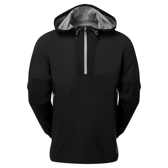 Picture of FootJoy Mens HydroLite X Waterproof Hoodie - Black 31949