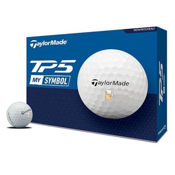 Picture of TaylorMade TP5 My Symbol Golf Balls - Beer