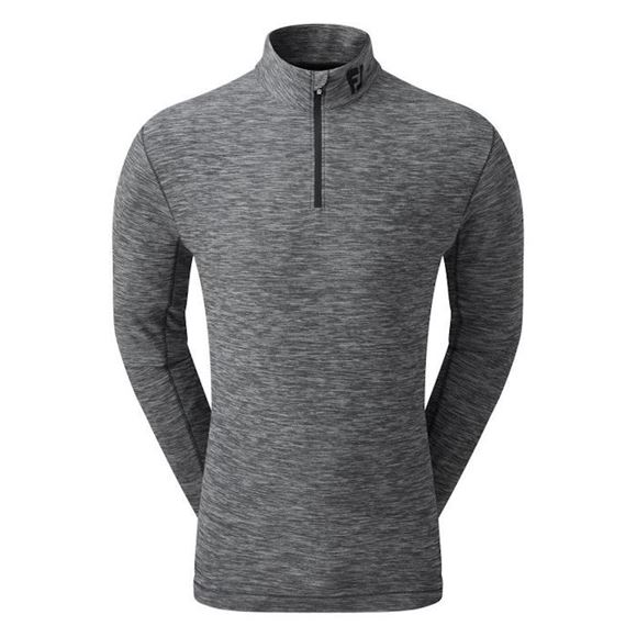 Picture of FootJoy Mens Space Dye Brushed Back Chill-Out Pullover - Navy 87969