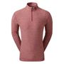 Picture of FootJoy Mens Space Dye Chill-Out Midlayer Pullover - Maroon 80152