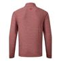 Picture of FootJoy Mens Space Dye Chill-Out Midlayer Pullover - Maroon 80152