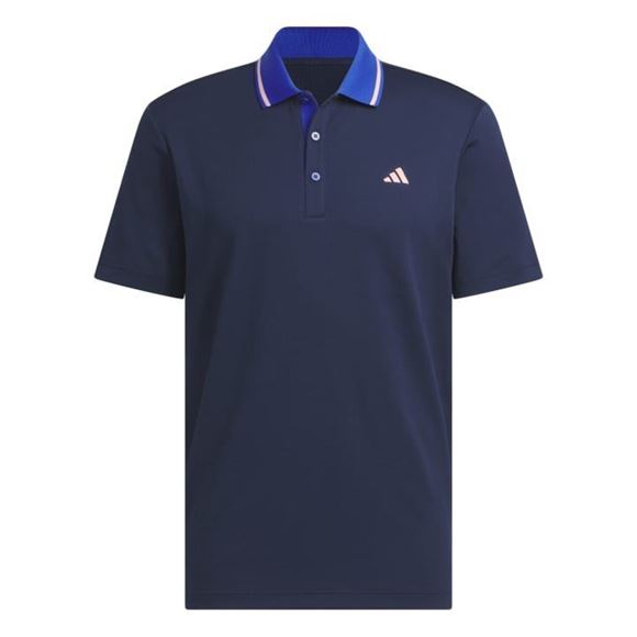 Picture of adidas Ultimate 365 Tour Twistknit Polo Shirt  - IS8451 - Collegiate Navy