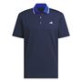 Picture of adidas Ultimate365 Tour Twistknit Polo Shirt  - IS8451 - Collegiate Navy