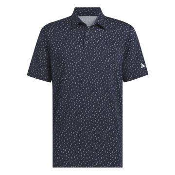 Picture of adidas Ultimate 365 Allover Print Polo Shirt - IL0555 - Collegiate Navy