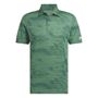 Picture of adidas Ultimate365 Textured Stripe Polo Shirt - IT0156 - Preloved Green/Collegiate Green