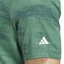 Picture of adidas Ultimate365 Textured Stripe Polo Shirt - IT0156 - Preloved Green/Collegiate Green