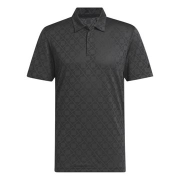 Picture of adidas Ultimate 365 Tour HEAT.RDY Jacquard Polo Shirt - IZ3008 - Black