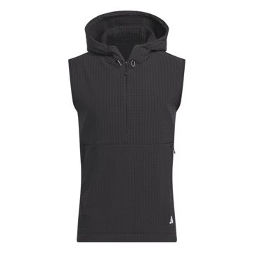 Picture of adidas Ultimate365 Tour WIND.RDY Half-Zip Vest - IW2817 - Black