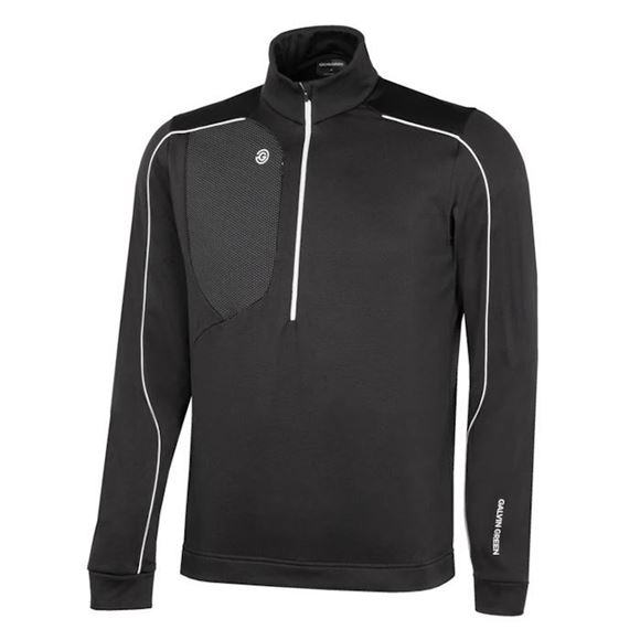 Picture of Galvin Green Mens Dave Insulating Pullover - Black