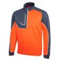 Picture of Galvin Green Mens Daxton Insula Pullover - Orange/Navy/White