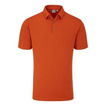 Picture of Ping Mens Halcyon Polo Shirt - Russet Multi