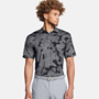 Picture of Under Armour Men's UA Playoff 3.0 Printed Polo - Black - 1378677-011