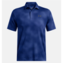 Picture of Under Armour Men's UA Playoff 3.0 Printed Polo - Tech Blue / Black - 1378677-432