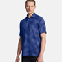 Picture of Under Armour Men's UA Playoff 3.0 Printed Polo - Tech Blue / Black - 1378677-432