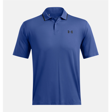 Picture of Under Armour Men's UA Iso-Chill Polo - Tech Blue / Black - 1377364-432