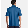 Picture of Under Armour Men's UA Tee To Green Polo - Photon Blue / Midnight Navy - 1383714-406