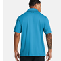 Picture of Under Armour Men's UA Tee To Green Polo - Capri / Black - 1383714-419