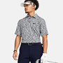 Picture of Under Armour Men's UA Playoff 3.0 Printed Polo - Midnight Navy - 1378677-416