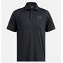 Picture of Under Armour Men's UA Playoff 3.0 Printed Polo - Black / Anthracite - 1378677-010