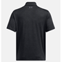 Picture of Under Armour Men's UA Playoff 3.0 Printed Polo - Black / Anthracite - 1378677-010