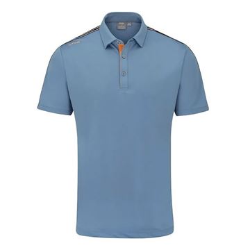 Picture of Ping Mens Inver Polo Shirt - Coronet Blue Multi