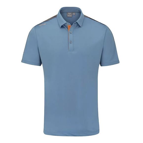 Picture of Ping Mens Inver Polo Shirt - Coronet Blue Multi