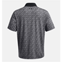 Picture of Under Armour Men's UA Playoff 3.0 Check Jacquard Polo - Black / White - 1387131-001