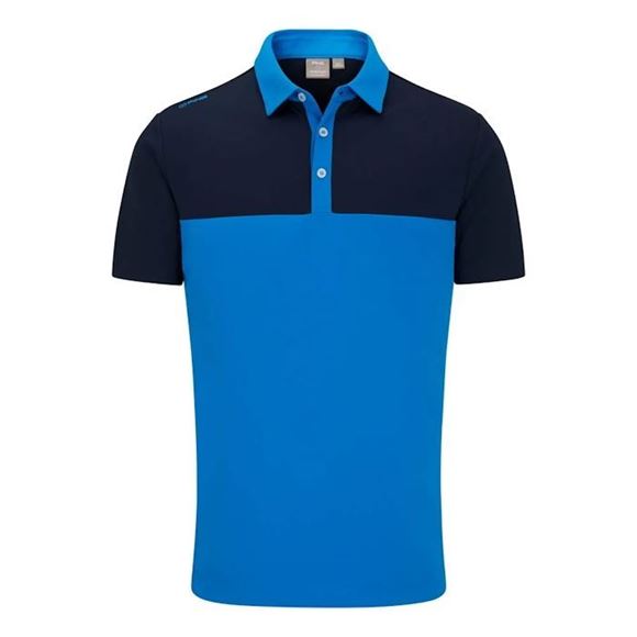 Picture of Ping Mens Bodi Polo Shirt - Blue 24/Navy