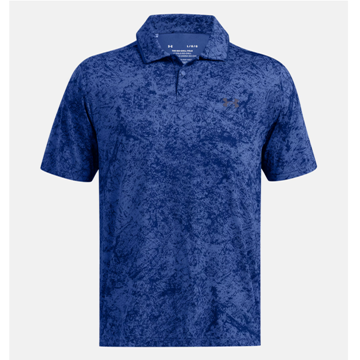 Picture of Under Armour Men's UA Iso-Chill Verge Polo - Tech Blue / Midnight Navy - 1377366-432