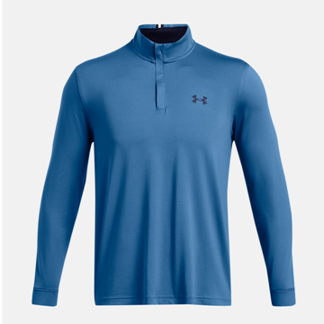 Picture of Under Armour Men's UA Playoff ¼ Zip - Photon Blue / Midnight Navy - 1370155-406