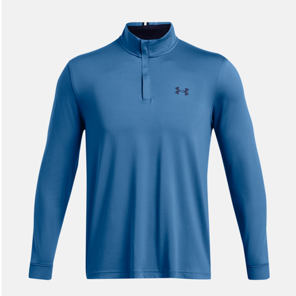 Picture of Under Armour Men's UA Playoff ¼ Zip - Photon Blue / Midnight Navy - 1370155-406