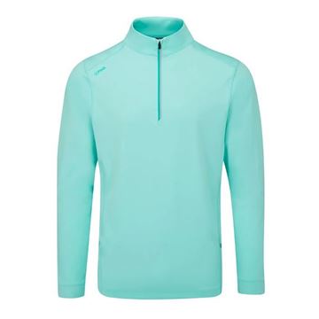 Picture of Ping Mens Latham Mid Layer Pullover - Aruba Blue