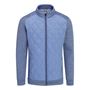 Picture of Ping Mens Aaran Quilted Hybrid Jacket - Airforce Marl/Airforce