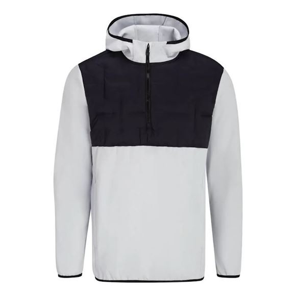 Picture of Ping Mens Norse S6 PrimaLoft Zoned Hooded Jacket - Quiet Grey/Black