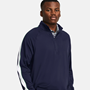 Picture of Under Armour Men's UA Storm Midlayer ½ Zip - Midnight Navy / Matrix Green - 1383143-410