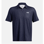 Picture of Under Armour Men's UA Tee To Green Printed Polo - Midnight Navy / Black - 1383715 -412