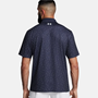 Picture of Under Armour Men's UA Tee To Green Printed Polo - Midnight Navy / Black - 1383715 -412