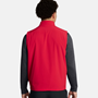 Picture of Under Armour Men's UA Drive Pro Storm Lightweight Insulated Vest - Red / Metallic Silver - 1387120-600