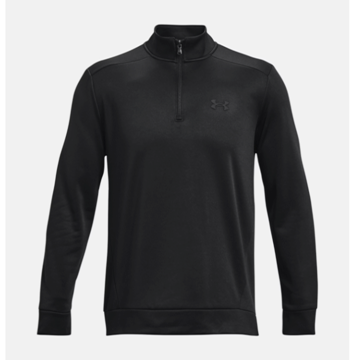 Picture of Under Armour Men's Armour Fleece® ¼ Zip - Black - 1373358-001