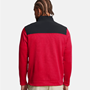 Picture of Under Armour Men's UA Drive Storm SweaterFleece ½ Zip - Red / Black - 1387121-600