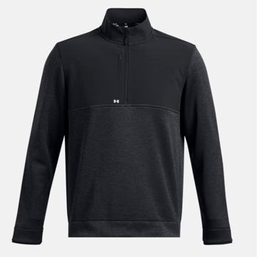 Picture of Under Armour Men's UA Drive Storm SweaterFleece ½ Zip - Black / Anthracite - 1387121-001