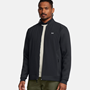 Picture of Under Armour Men's UA Drive Pro Storm Hybrid Full-Zip Jacket - Black / Metallic Silver - 1387117-001