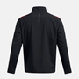 Picture of Under Armour Men's UA Storm Windstrike ½ Zip - Black / Red - 1383149-001