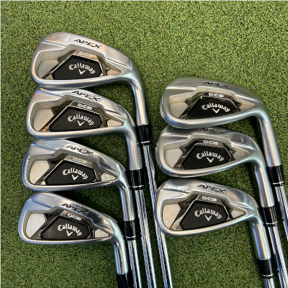 Picture of Callaway Apex DCB Iron Set - 5-AW - Regular Steel - Preowned - TO0Cal3695