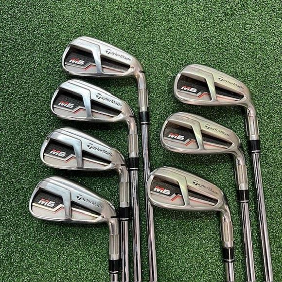 Picture of TaylorMade M6 Iron Set - 4-PW - Regular Steel - Preowned - TO0TAY4939