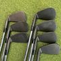 Picture of Cobra King Forged Tec Iron Set - Black - 4-PW - +1/2" - 1 Up - Regular Steel - Preowned - CO0For010