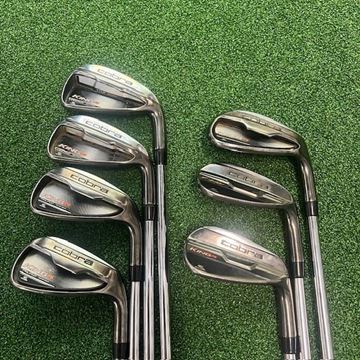 Picture of Cobra King F6 Iron Set - 6-PW +GW+SW - +1/2" - 1 Up - Stiff Steel - Preowned - TO0FTC222